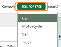 Mygtukas „Parduoti nemokamai“